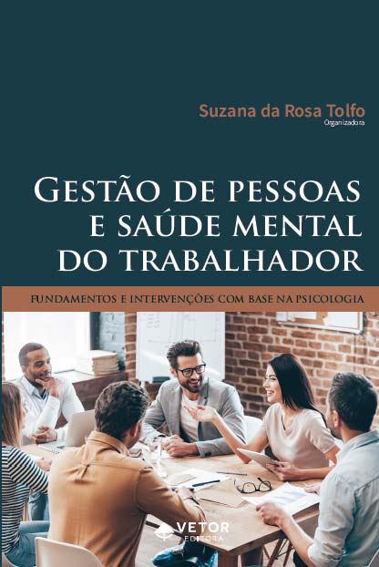 Capa do Livro Gestão de pessoas e saúde mental do trabalhador